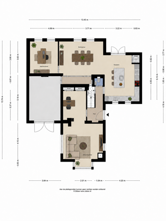 Floorplan - Spoorbaanweg 39, 3911 CA Rhenen